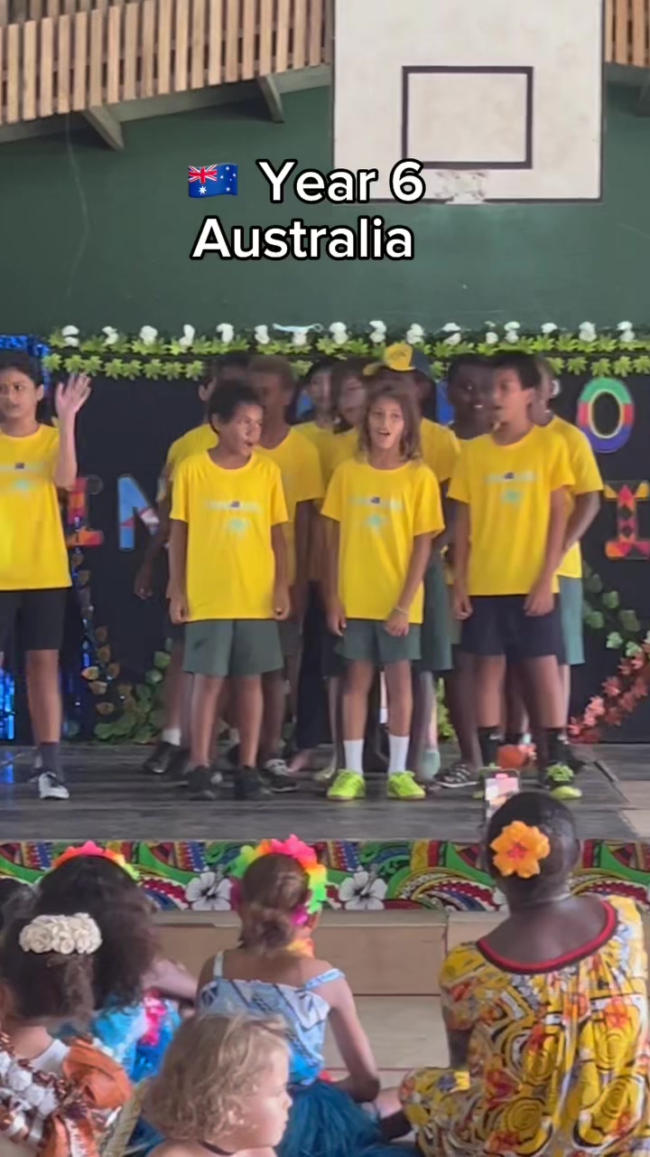 25K views · 1K reactions | 🇦🇺 Then to the ‘Land Down Under’ with Year 6.

#woodfordinternationalschool #thehapiisles #solomonislands #honiaraschools | Woodford International School