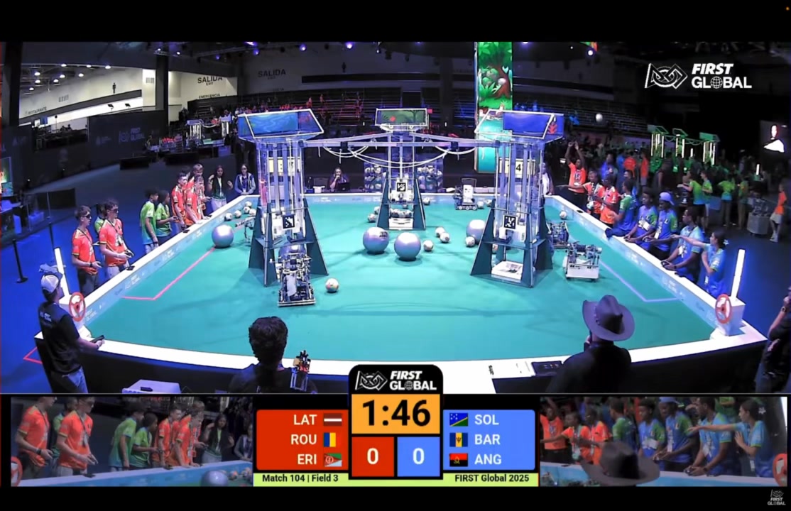 19K views · 590 reactions | 🇸🇧 Check out Solobot and Team Solomon Islands in action during this match as they worked alongside Barbados and Angola to climb the rankings to 56th place so far out of 190! Keep reppinȁ