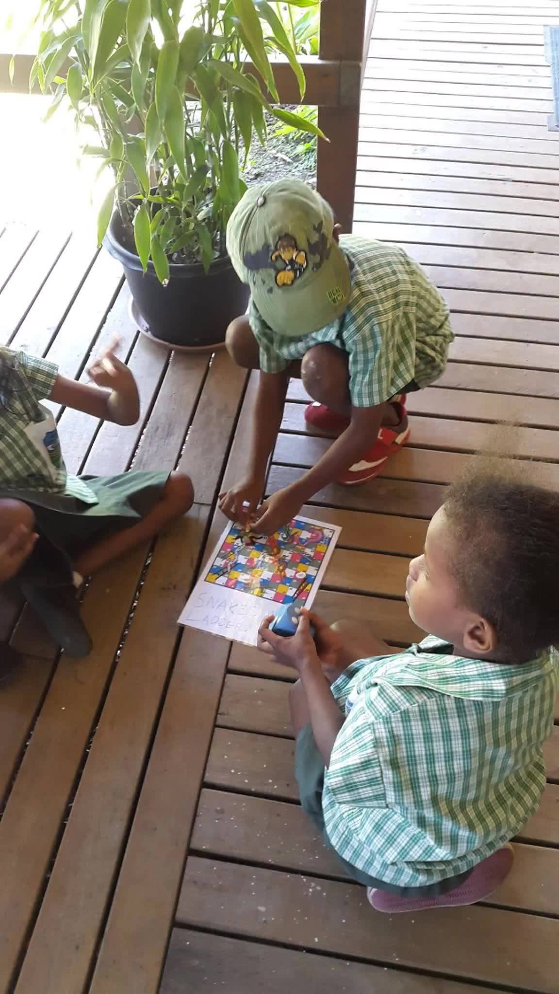 Look at our new "Happy Place"! A place where students can come at lunchtime to relax, play games, create, read, dance, or just to see a happy face. | Woodford International School