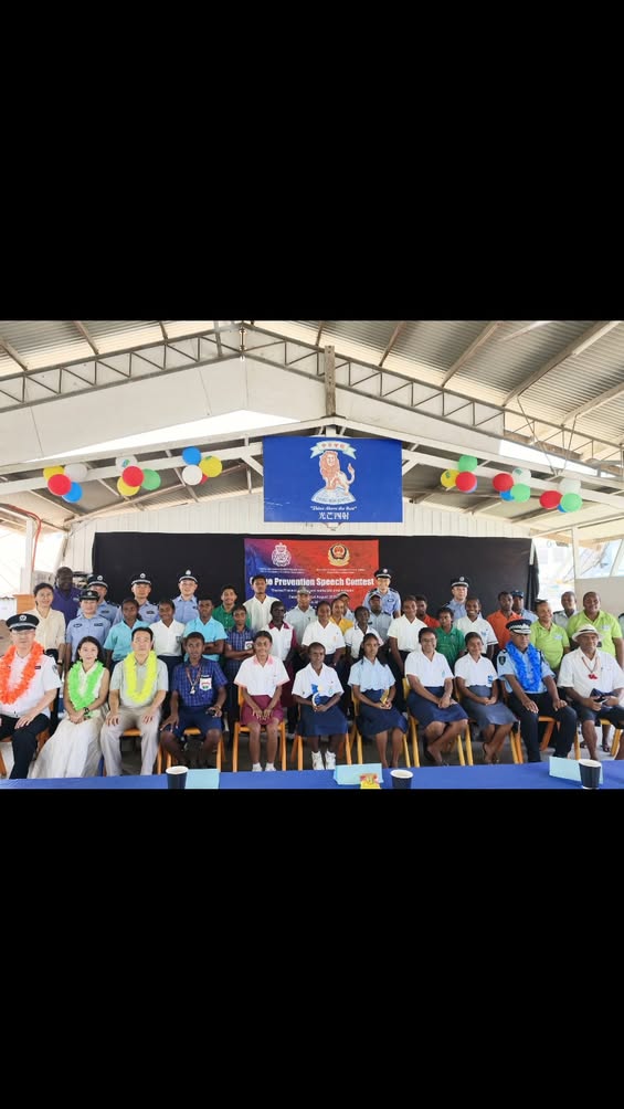 Junilyn Putuli places second in Crime Prevention Speech Contest