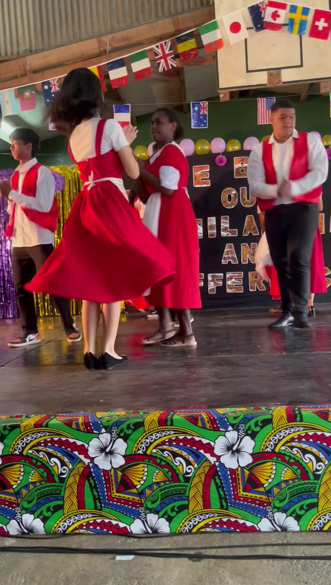 1.3K views · 14 reactions | 🇨🇭Year 9 performed a traditional dance from Switzerland to continue our International Day celebrations at Woodford 🇨🇭

🇸🇧🇫🇯🗿🌺&#